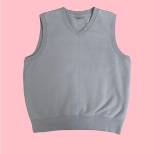 TNA Aritzia | V-Neck Oversized Sweater Vest | Size S | Purple Lavender | Cozy AF